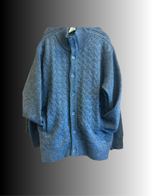 BLUE CARDIGAN
